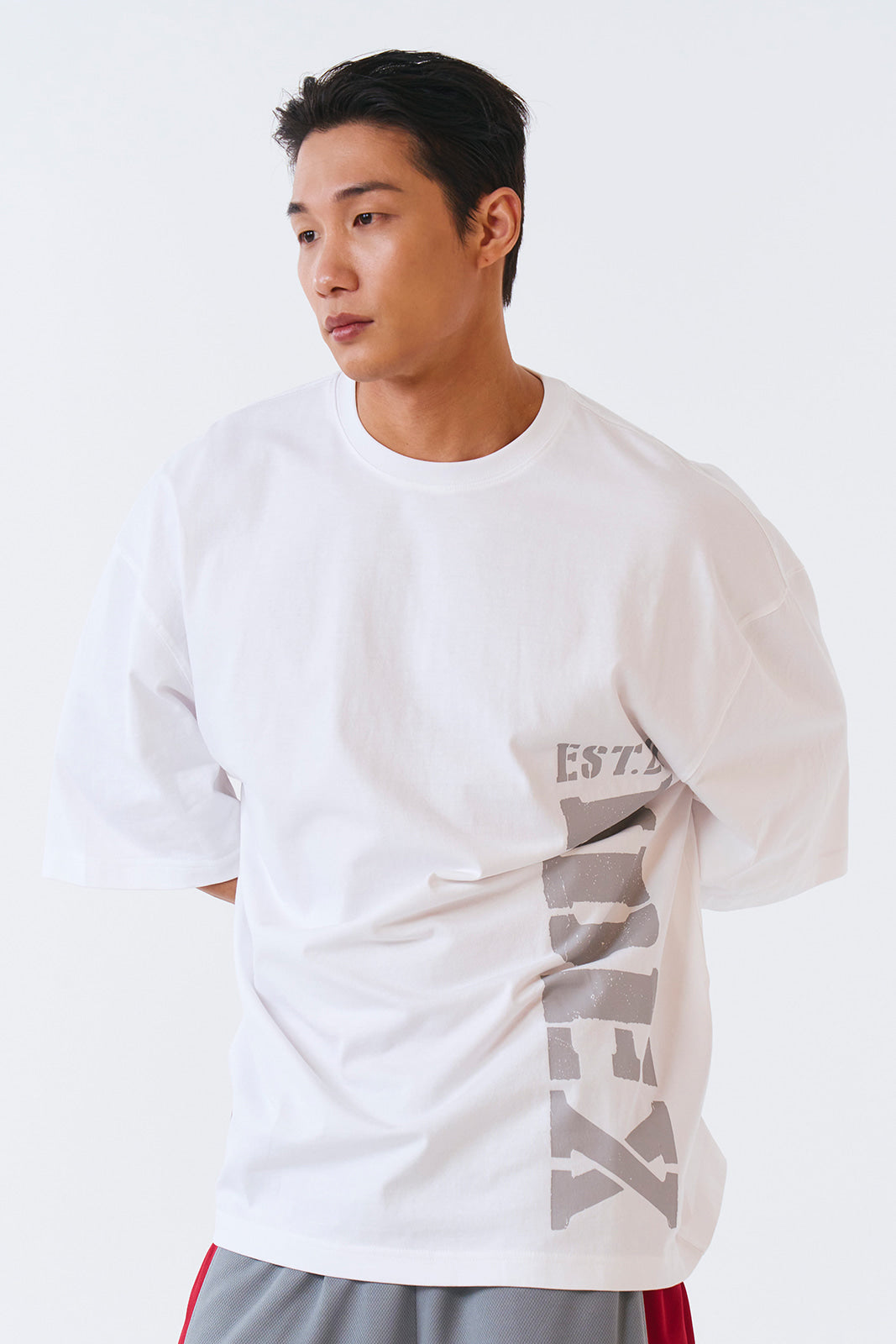 HDEX Core Big Logo Giant Fit Short Sleeve White