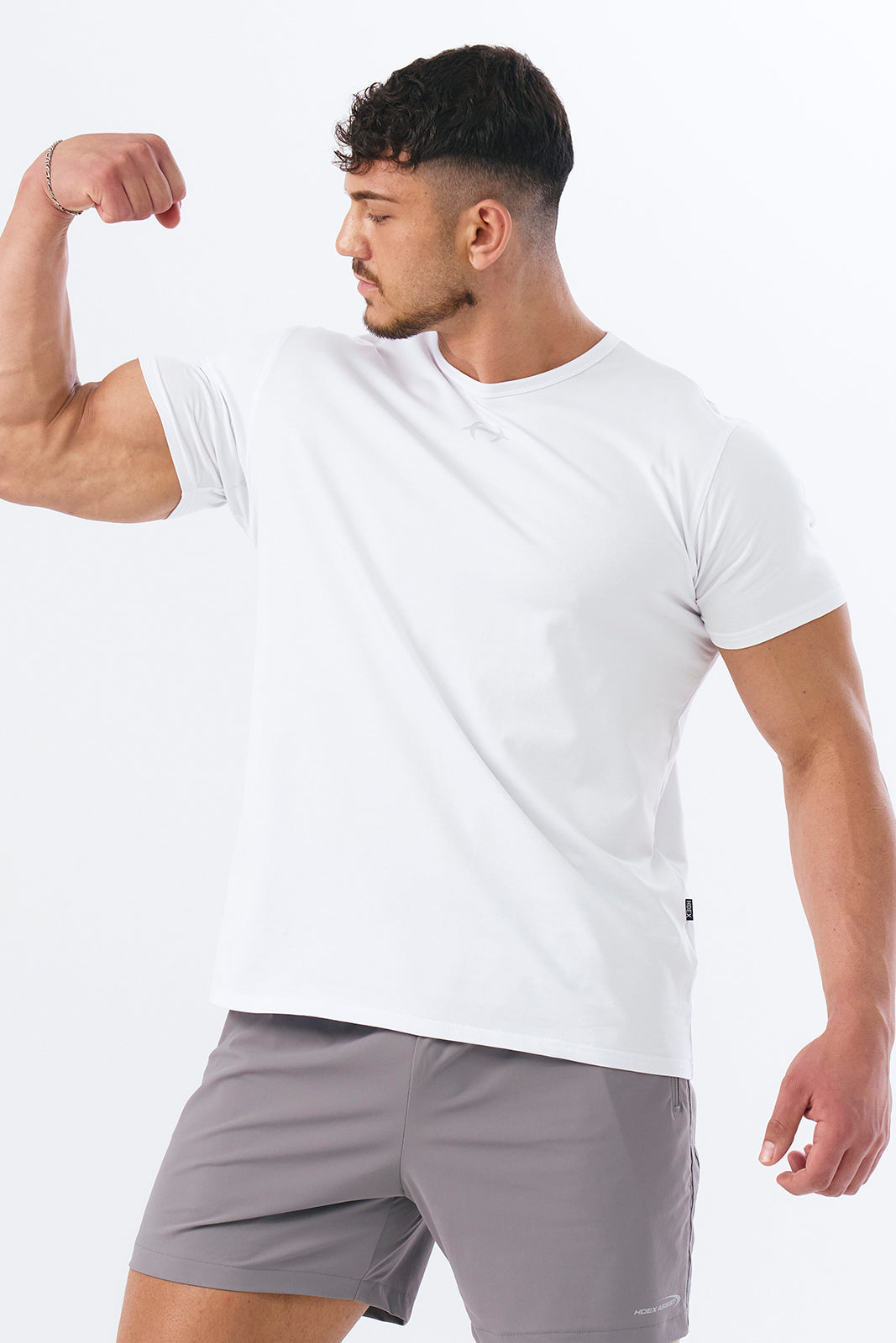 HDEX Symbol Air Muscle Fit Short Sleeve White