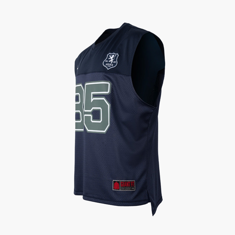 Mesh Football Sleeveless Red