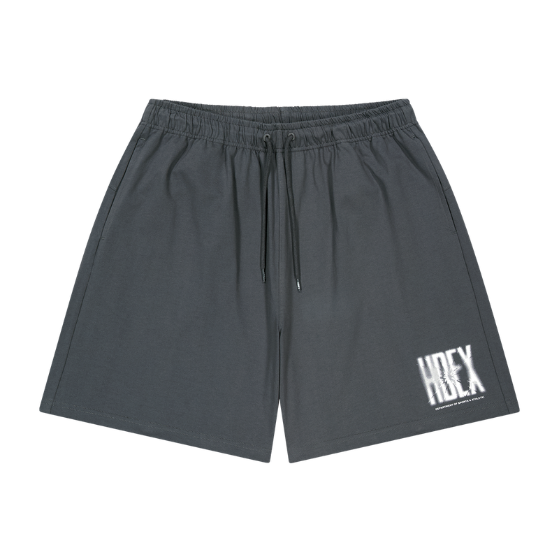 HDEX Crack Printed Shorts Charcoal