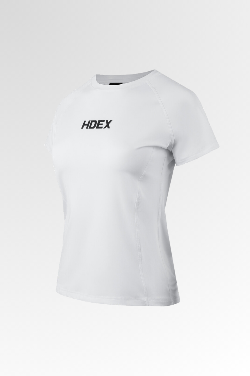 Women's Main Logo Bracing Short Sleeve White