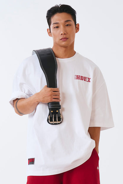 HDEX Core Small Logo Giant Fit Short Sleeve White