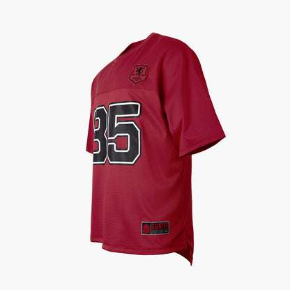 Rugby Jersey Mesh Short Sleeve Red