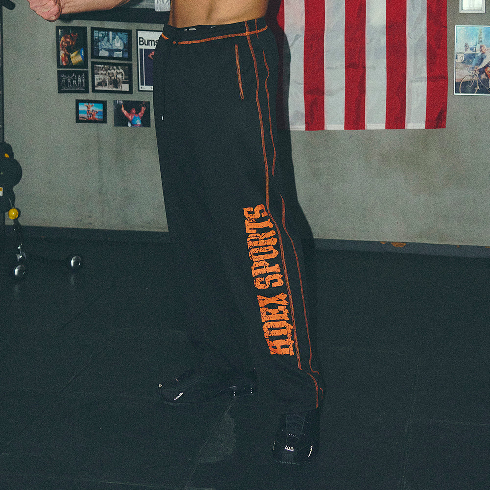 [GYM CLUB LEGACY PRE-ORDER] HDEX Giant Fit 85 Mesh Wide Pants Black