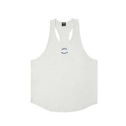 [GYM CLUB LEGACY PRE-ORDER] HDEX Old English Back Logo Stringer White
