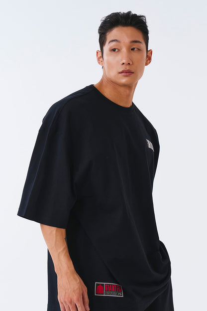 HDEX Core Small Logo Giant Fit Short Sleeve Black