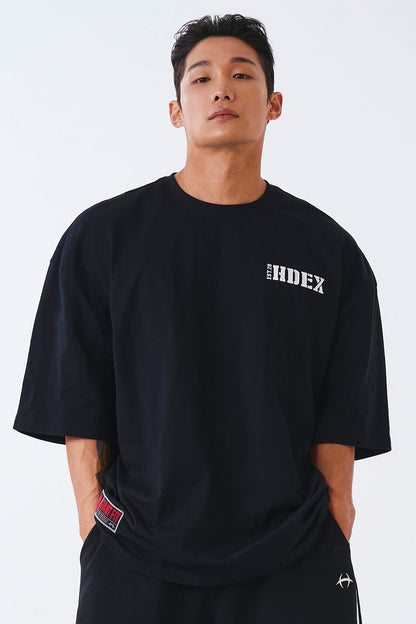 HDEX Core Small Logo Giant Fit Short Sleeve Black
