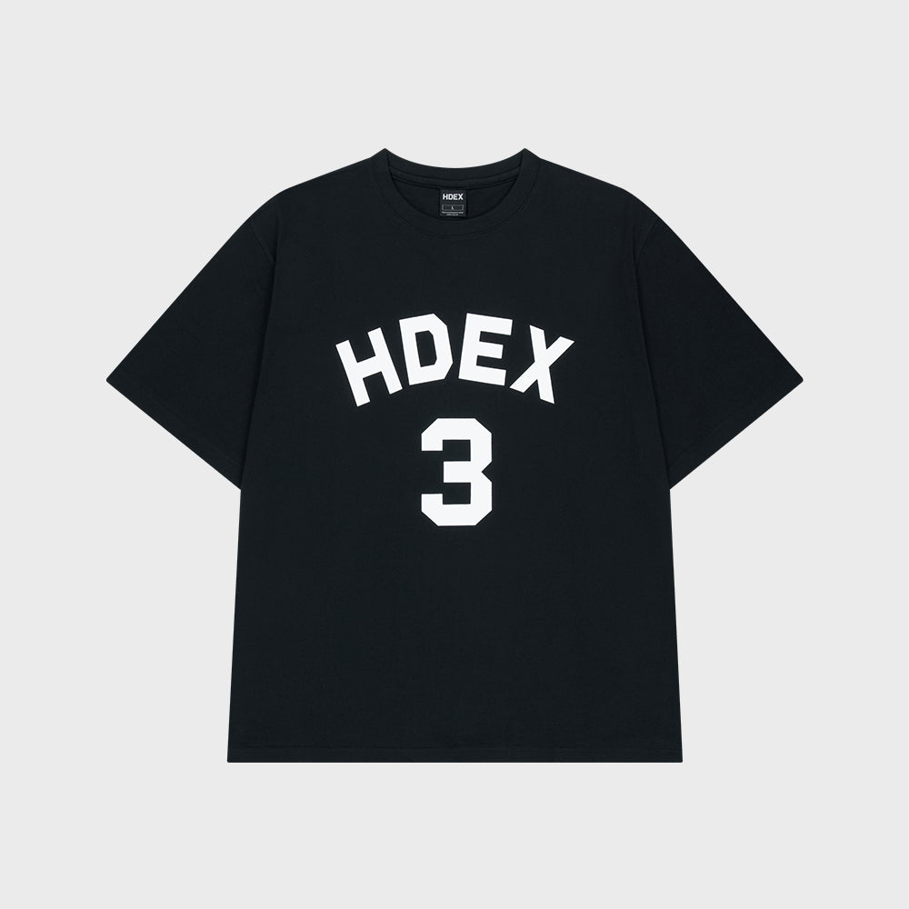 3 Edition Overfit Short Sleeve Black