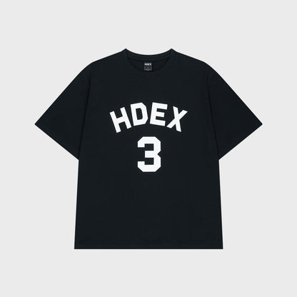 3 Edition Overfit Short Sleeve Black
