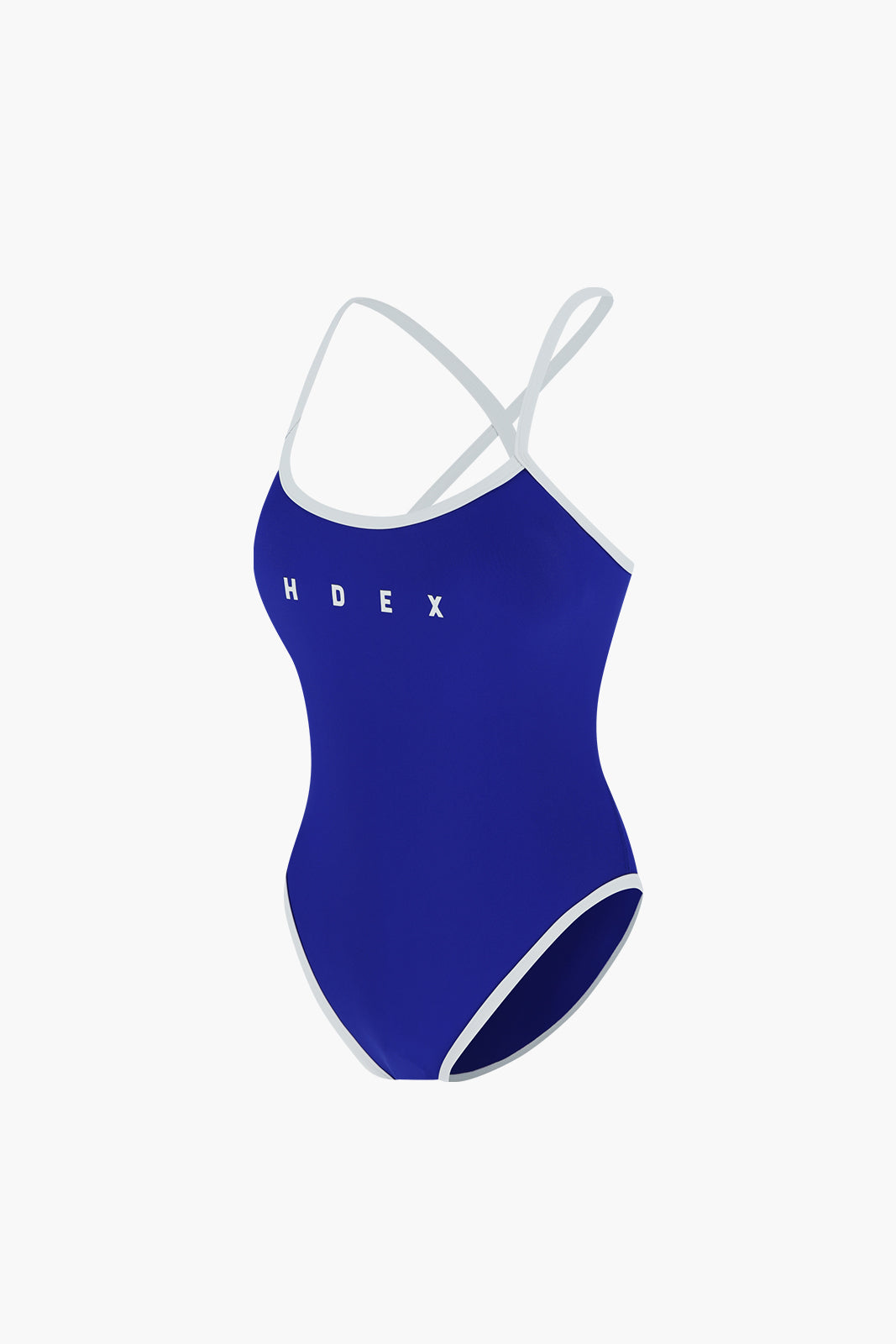 HDEX Mond Back String Monokini Cobalt Blue