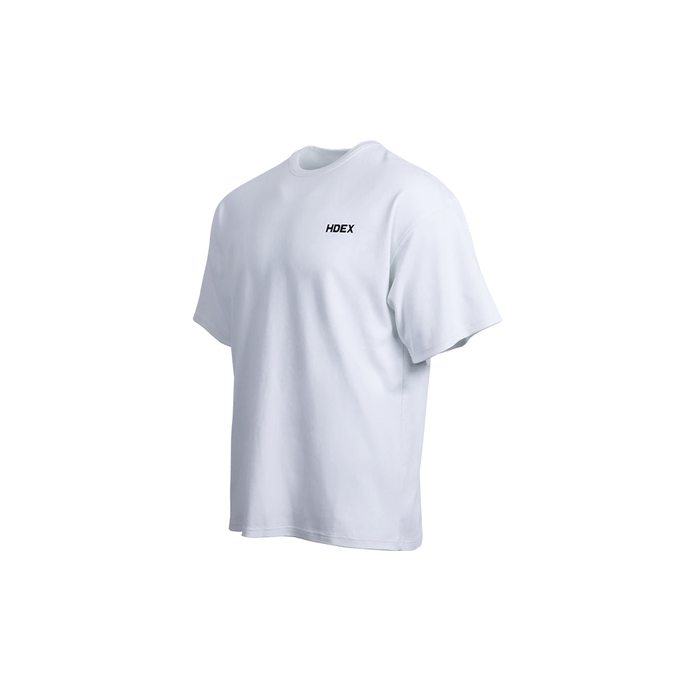 Main Back Logo Over Fit Short Sleeve White
