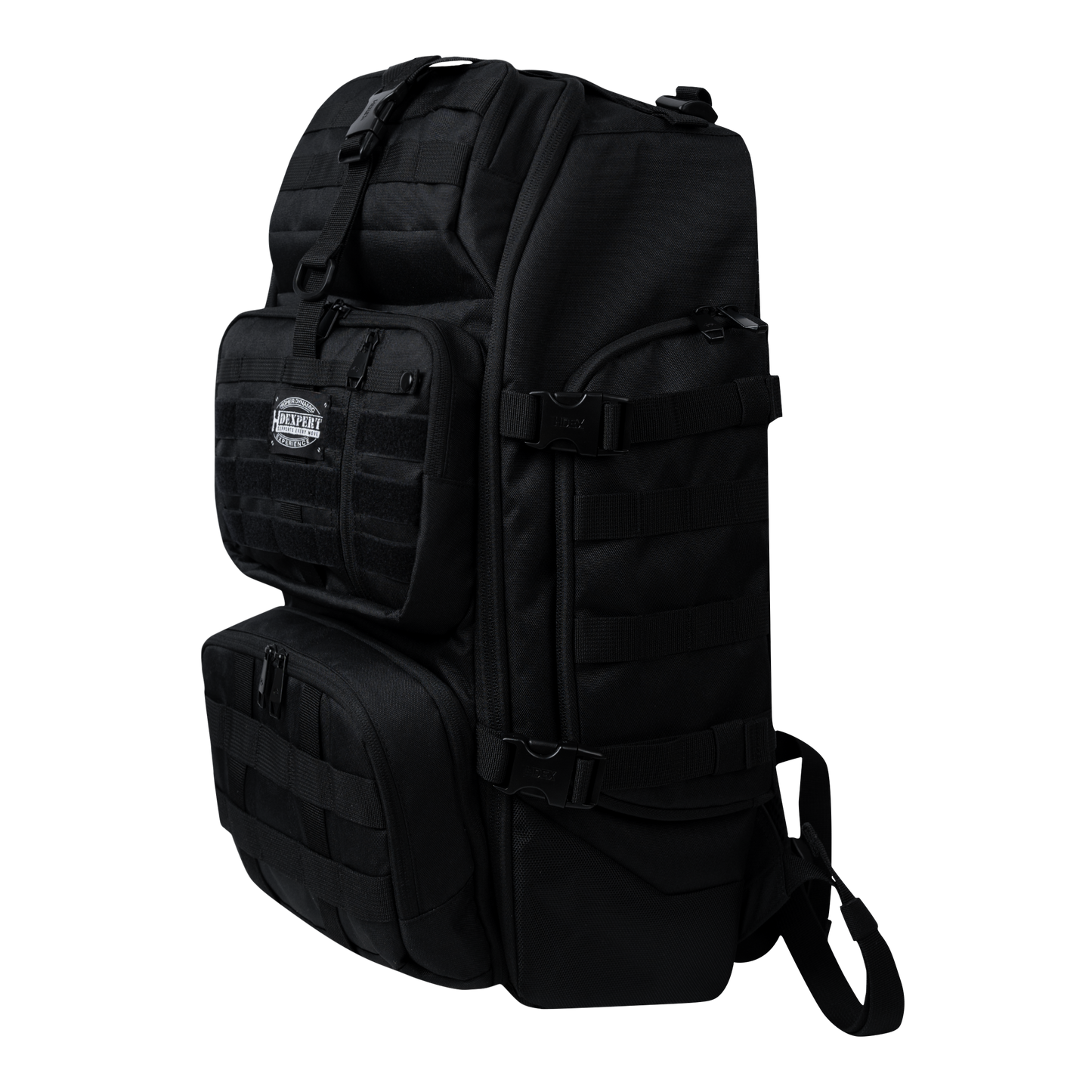 HDEX Gym Three Pocket Cordura Backpack Black
