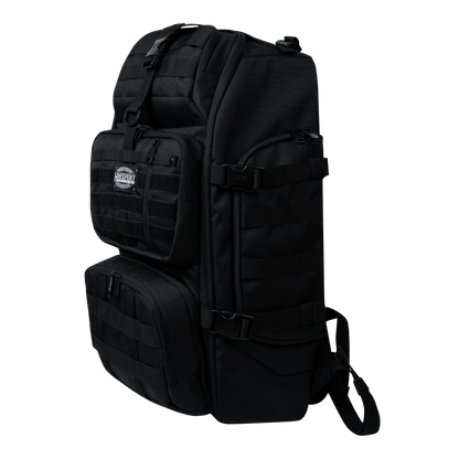 HDEX Gym Three Pocket Cordura Backpack Black