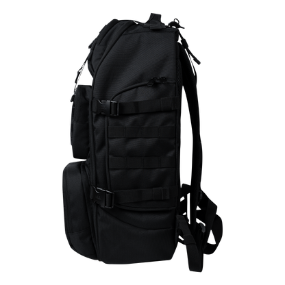 HDEX Gym Three Pocket Cordura Backpack Black