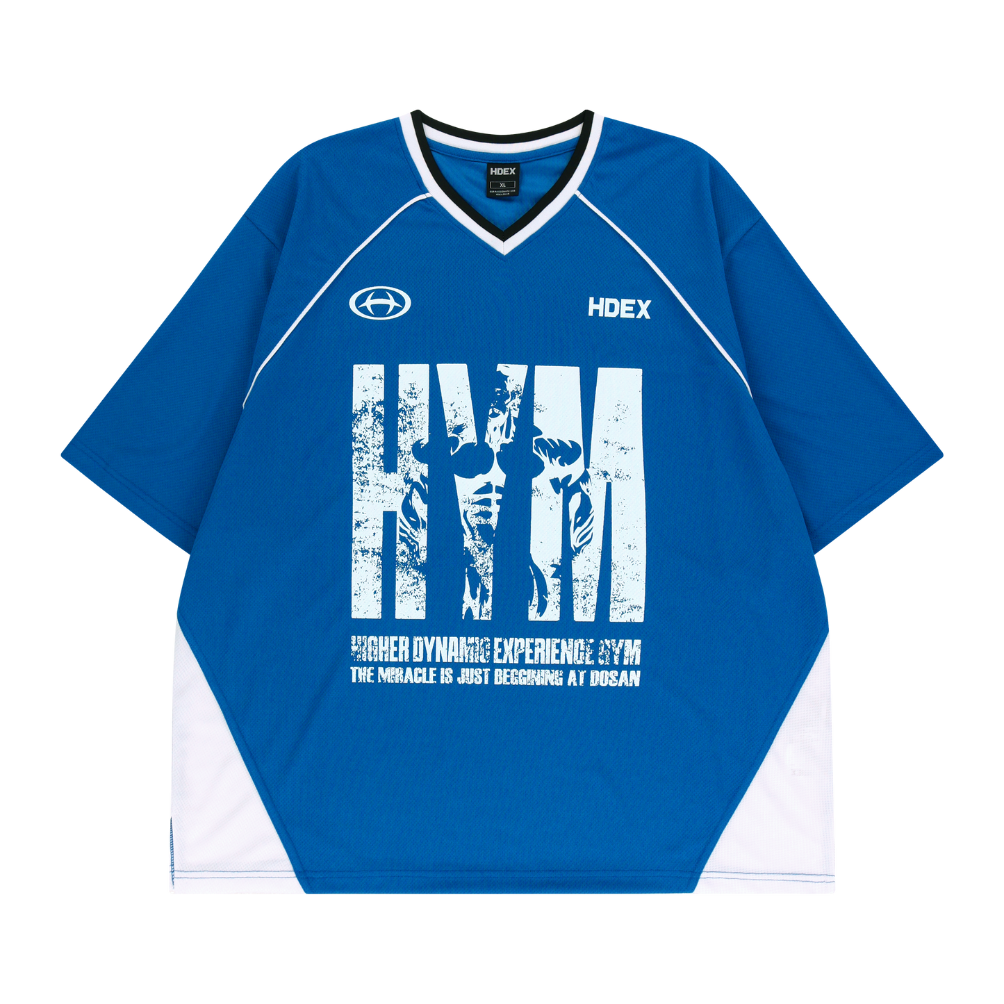 HYM Performance Mesh Short Sleeve White
