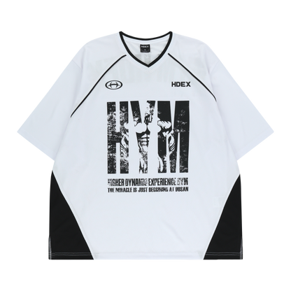 HYM Performance Mesh Short Sleeve Blue