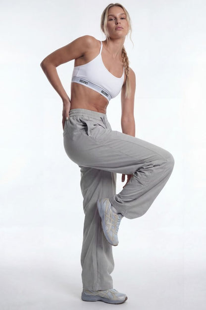 HDEX Stitch Curved Nylon Span Pants W Gray