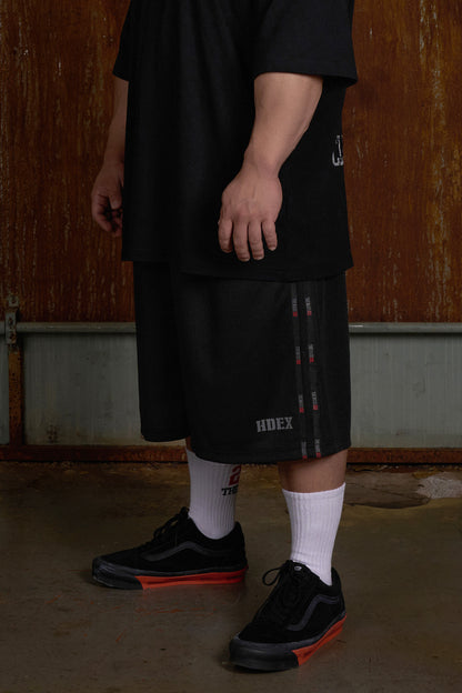 HDEX The Mass 212 Tape Mesh Bermuda Shorts black