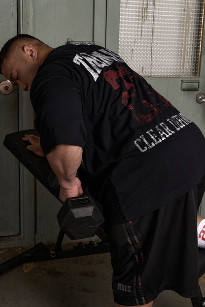 HDEX The Mass 212 Tape Mesh Bermuda Shorts black