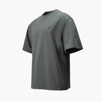 HDEX Signature Embroidered Short Sleeve Charcoal