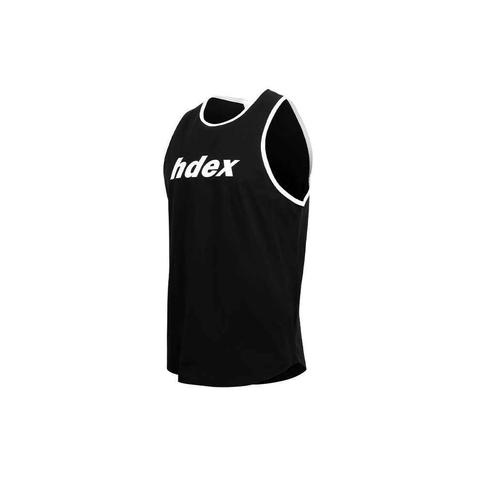 Classic Logo Color Scheme Sleeveless Shirt Black