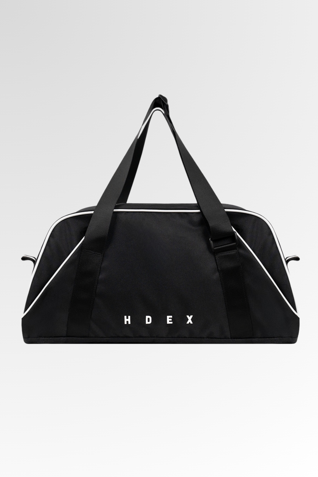 HDEX Piping Sports Duffel Bag Black