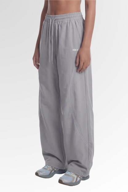 HDEX Stitch Curved Nylon Span Pants W Gray