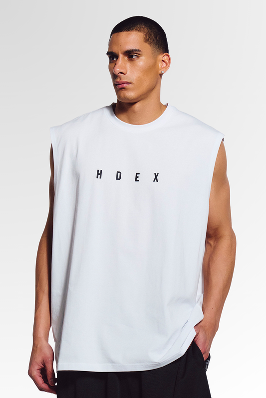 HDEX Air Overfit Sleeveless White