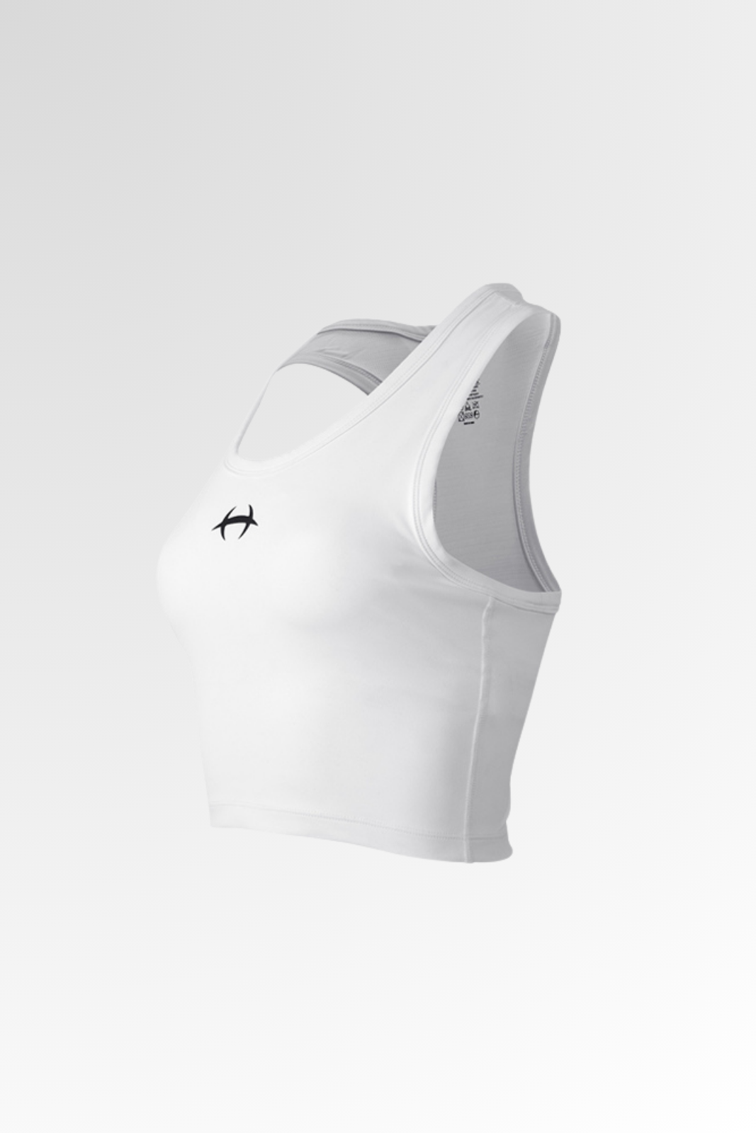 Women's Daily Symbol Bra Top White