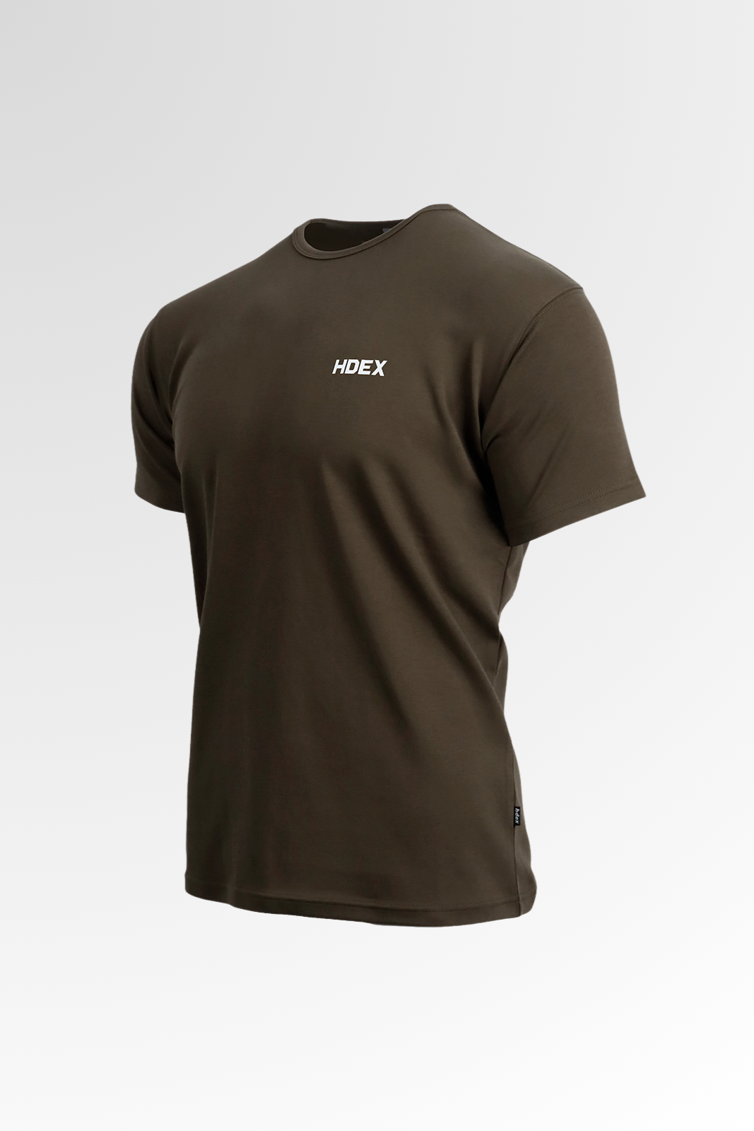 Main Small Logo Air Muscle Fit Short Sleeve Navy Kaki