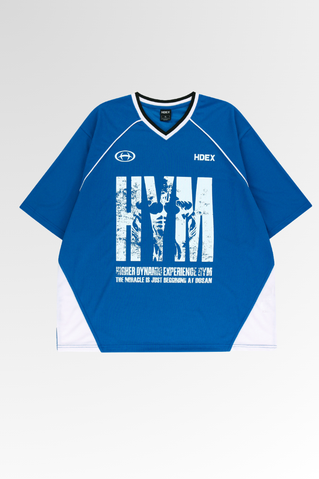 HYM Performance Mesh Short Sleeve Blue