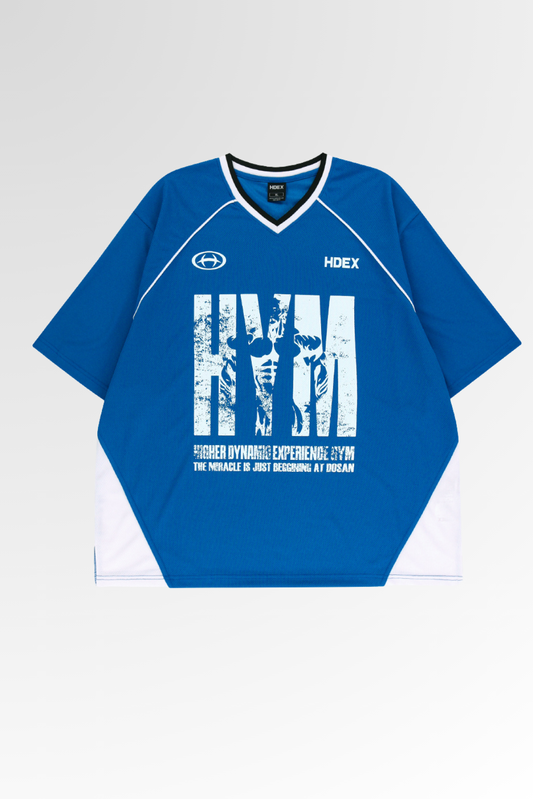 HYM Performance Mesh Short Sleeve Blue
