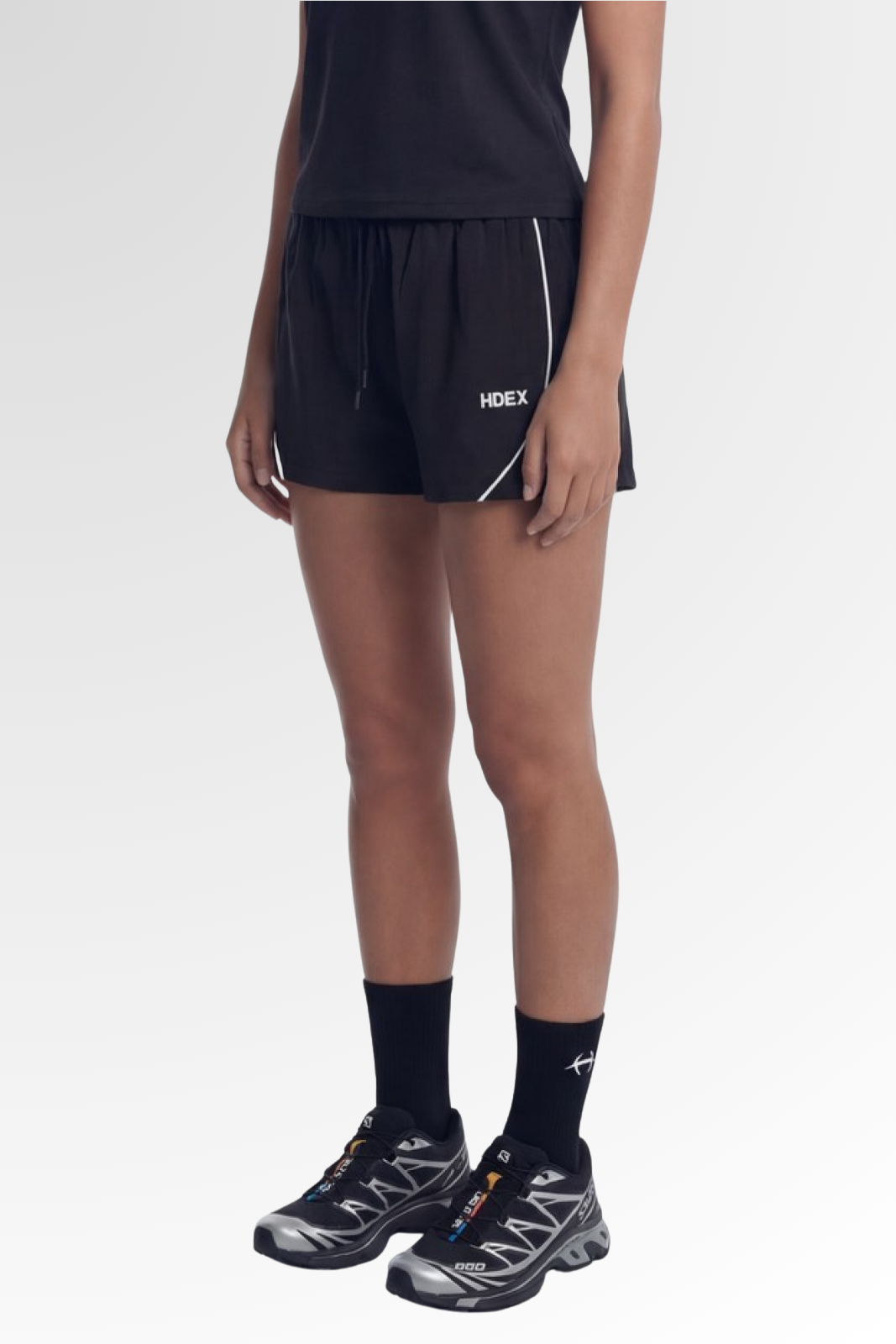 HDEX EZ Airly Piping Shorts W Black
