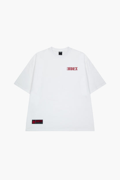 HDEX Core Small Logo Giant Fit Short Sleeve White