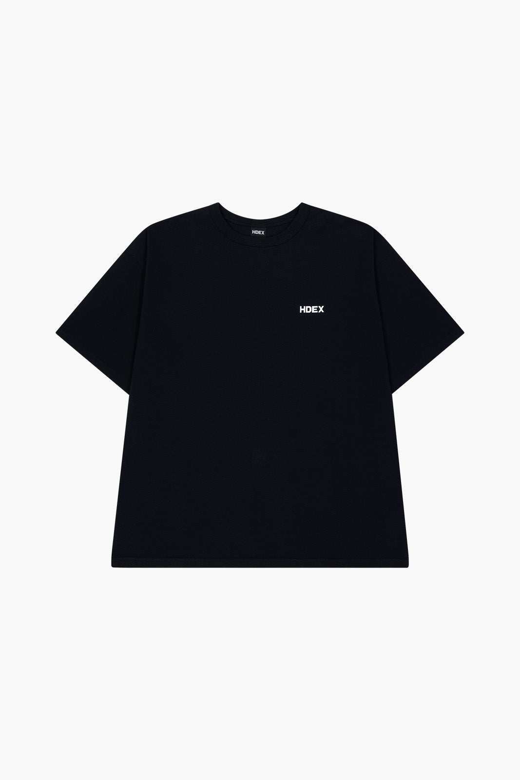 HDEX Main Small Logo Over Fit Short Sleeve Black