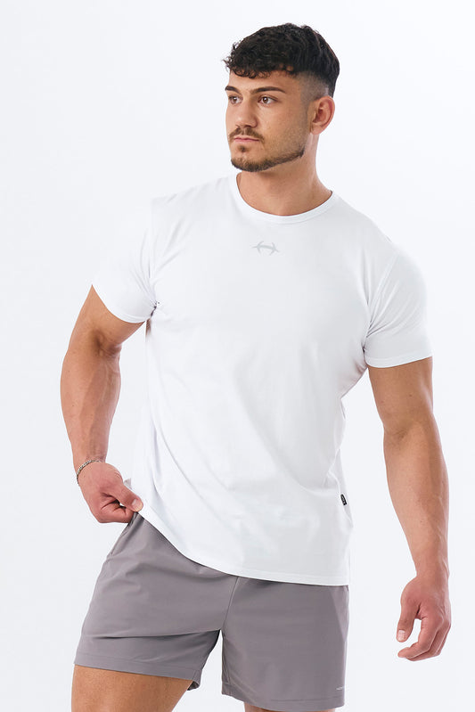 HDEX Symbol Air Muscle Fit Short Sleeve White